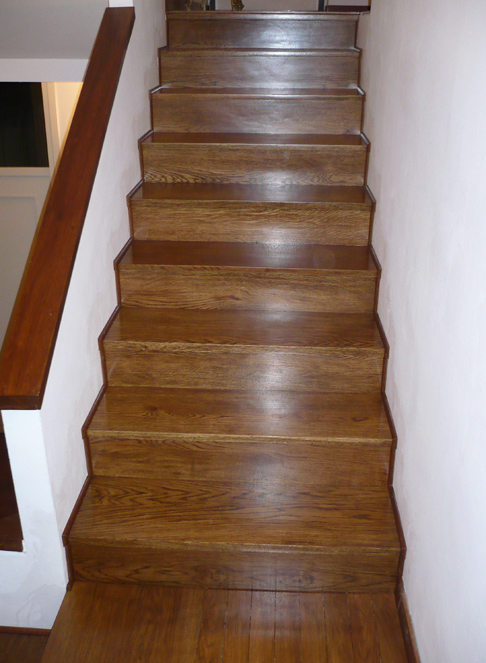 Restauro di una vecchia scala